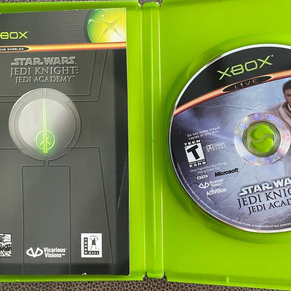 Star Wars: Jedi Knight -- Jedi Academy (Microsoft Xbox, 2003)